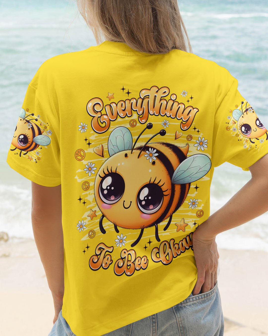 EVERYTHING WILL BEE OKAY ALL OVER PRINT - TLNZ2108251