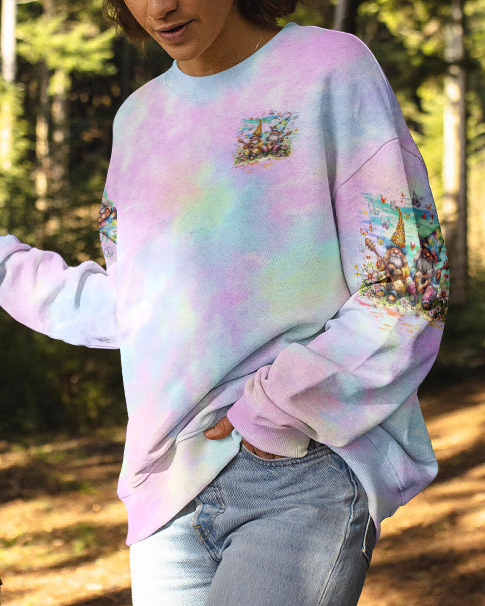 JUST BREATHE GNOME ALL OVER PRINT - TLNZ2109243
