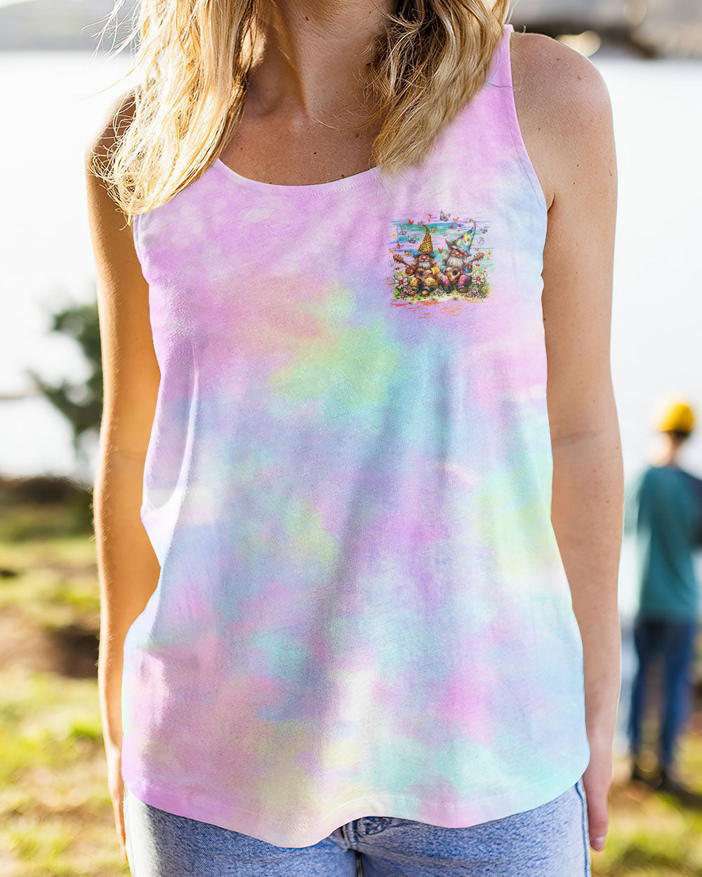 JUST BREATHE GNOME ALL OVER PRINT - TLNZ2109243