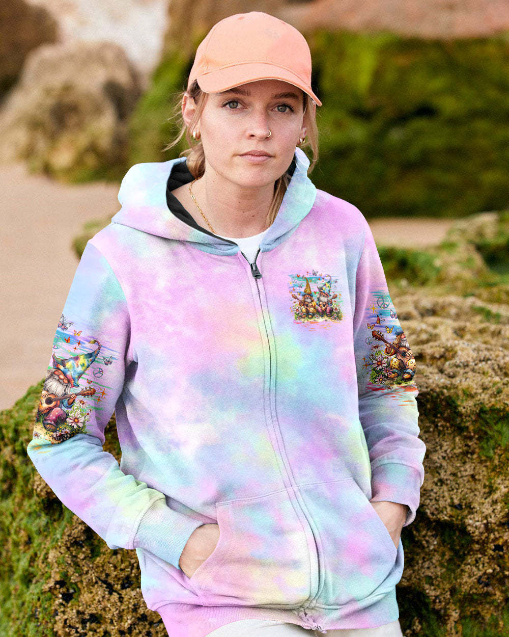 JUST BREATHE GNOME ALL OVER PRINT - TLNZ2109243