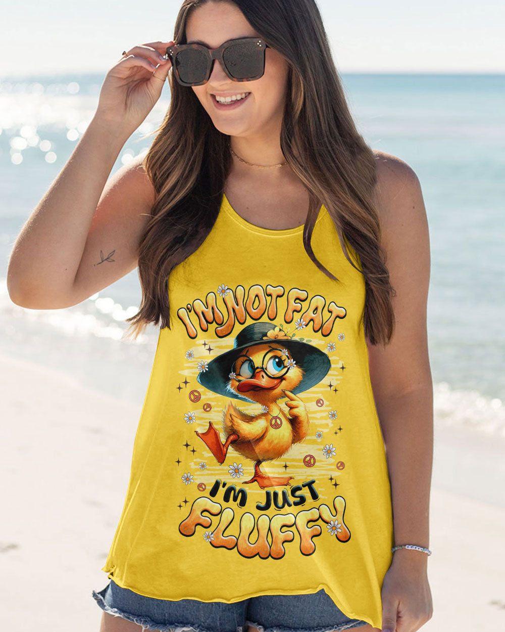 I'M JUST FLUFFY DUCK ALL OVER PRINT - TLNZ2208251
