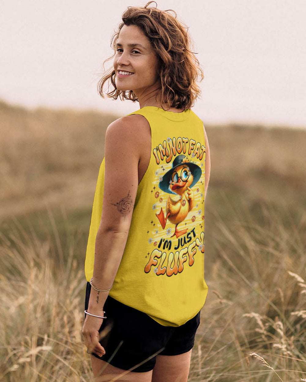I'M JUST FLUFFY DUCK ALL OVER PRINT - TLNZ2208251