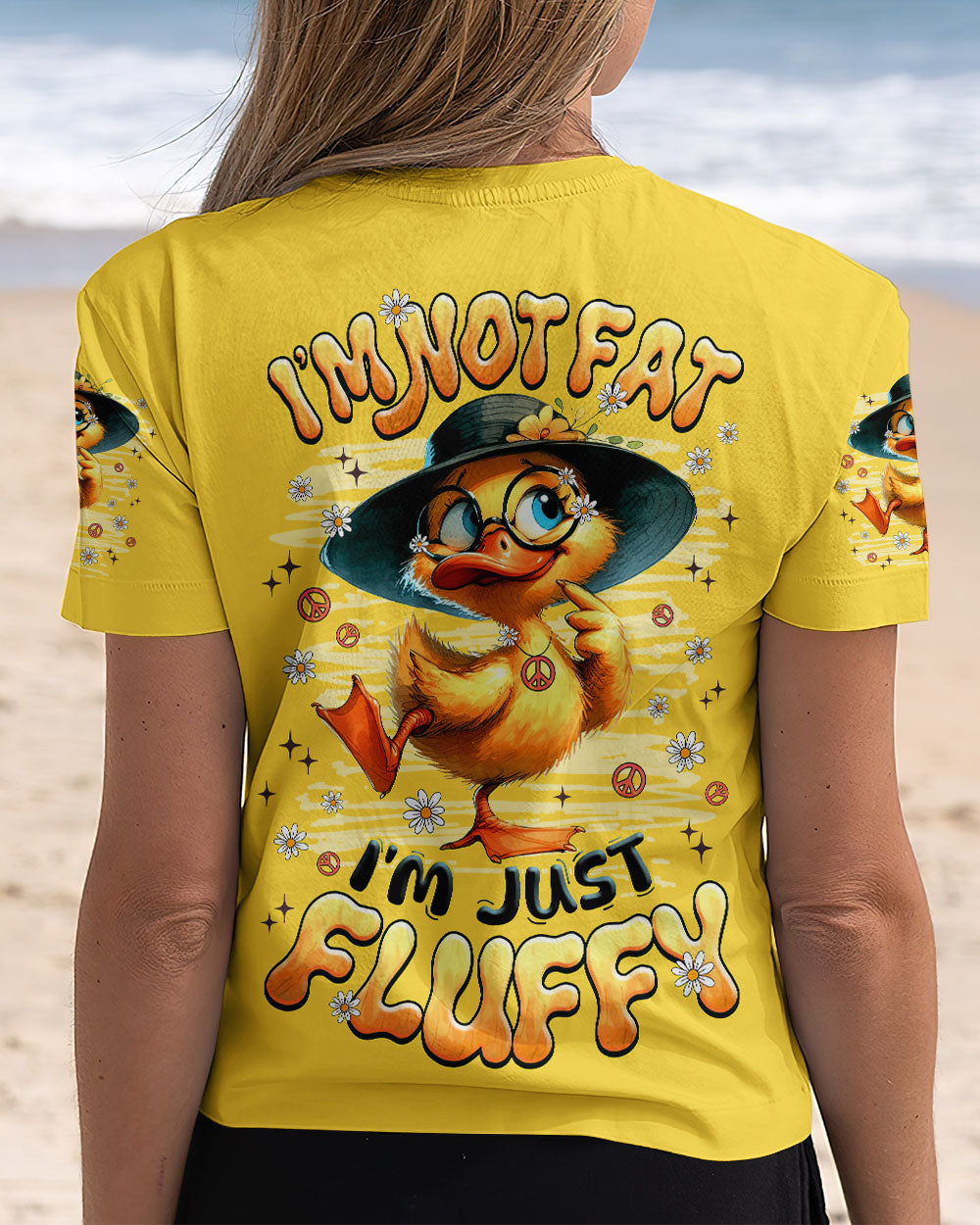 I'M JUST FLUFFY DUCK ALL OVER PRINT - TLNZ2208251