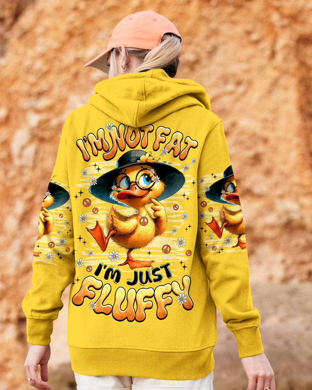 I'M JUST FLUFFY DUCK ALL OVER PRINT - TLNZ2208251