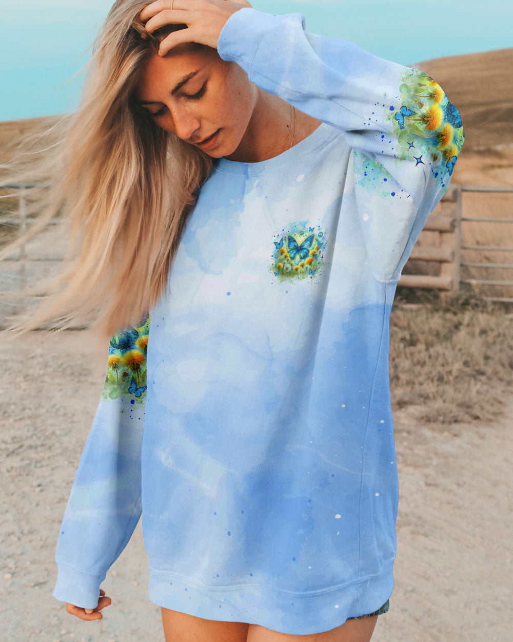 JUST BREATHE BUTTERFLY ALL OVER PRINT - TLNZ2304252