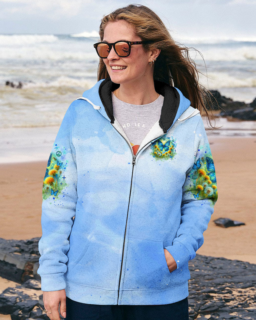 JUST BREATHE BUTTERFLY ALL OVER PRINT - TLNZ2304252