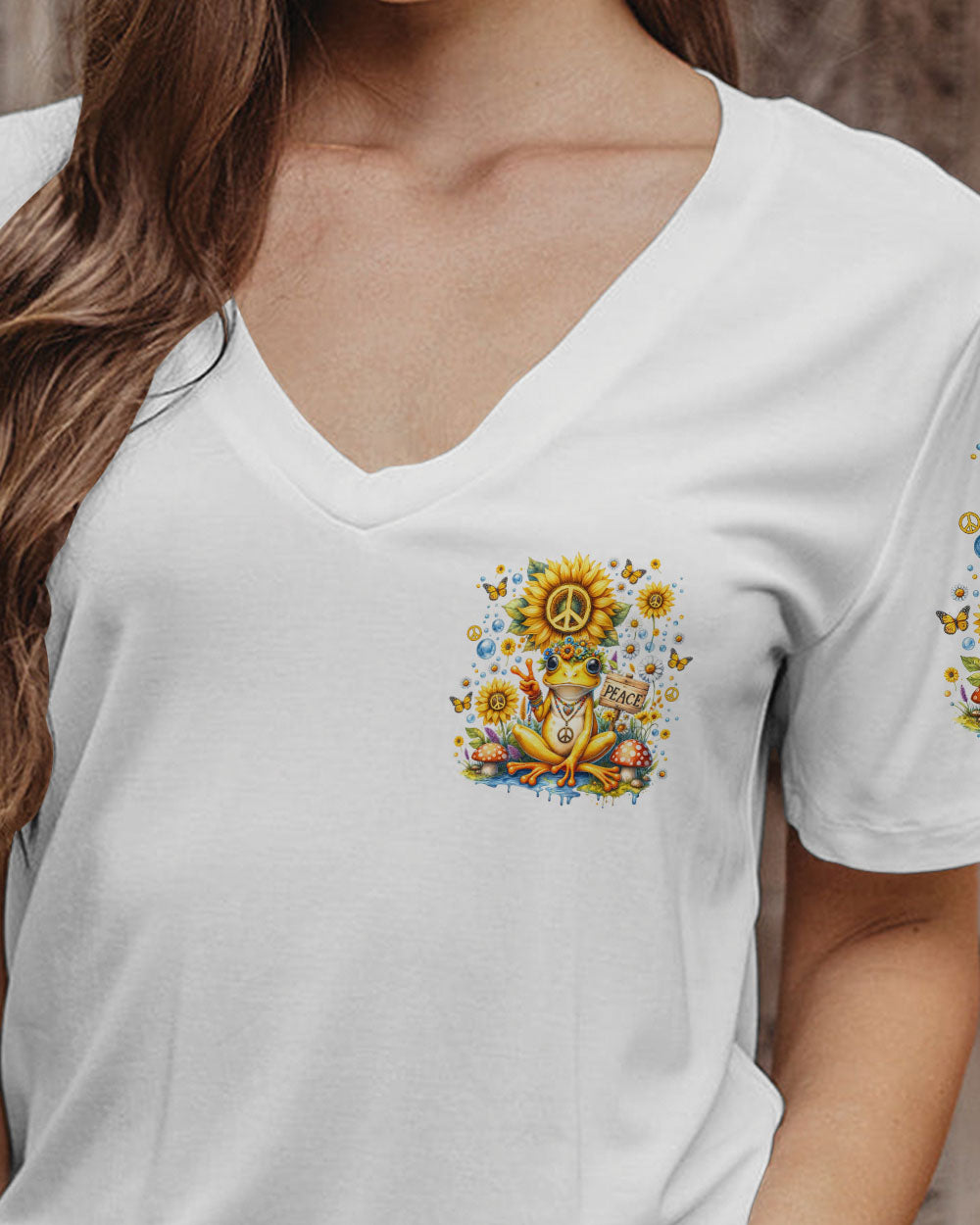 DON'T WORRY BE HOPPY FROG ALL OVER PRINT - TLNZ2401241