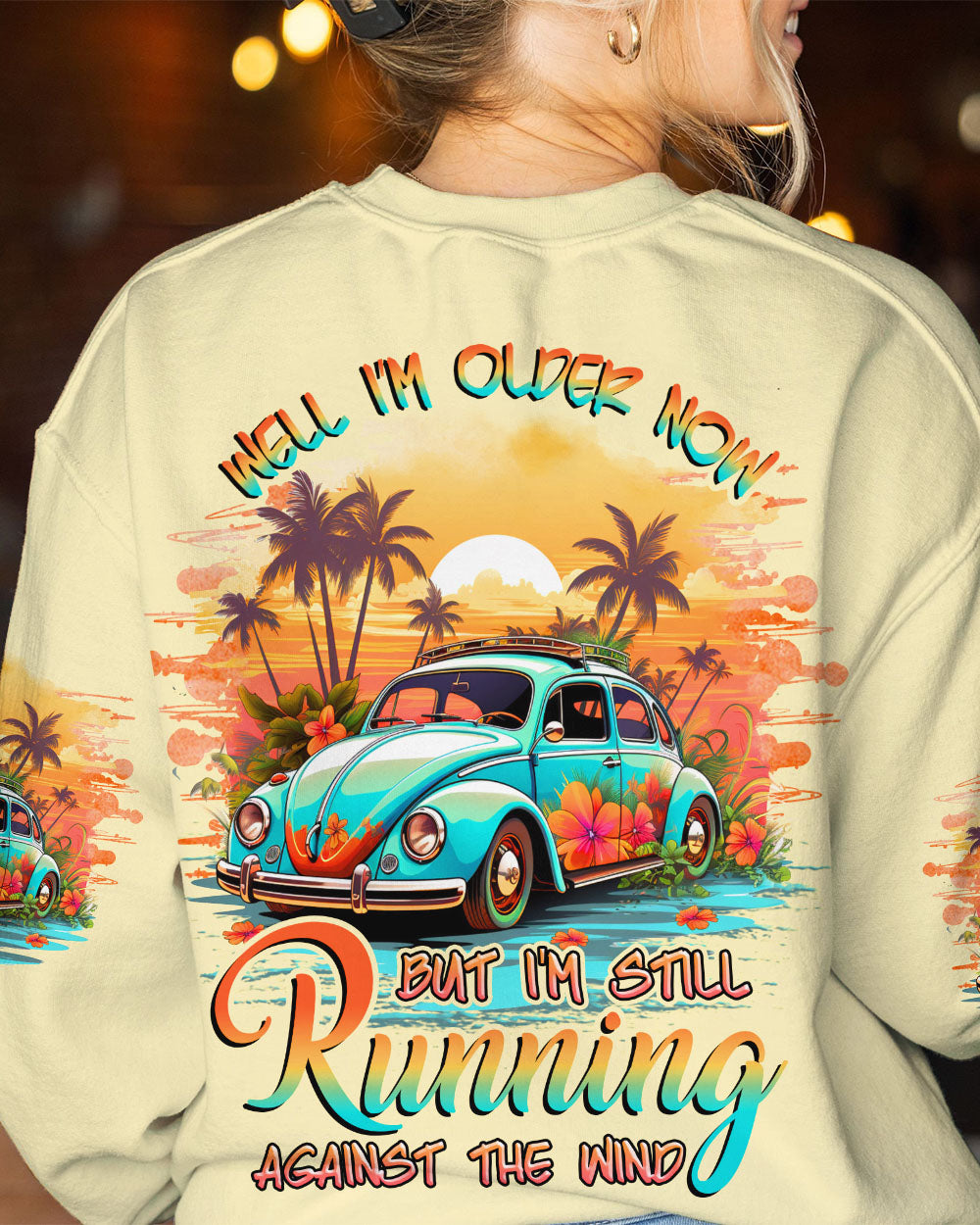 RUNNING AGAINST THE WIND BEACH ALL OVER PRINT - TLNZ2407236