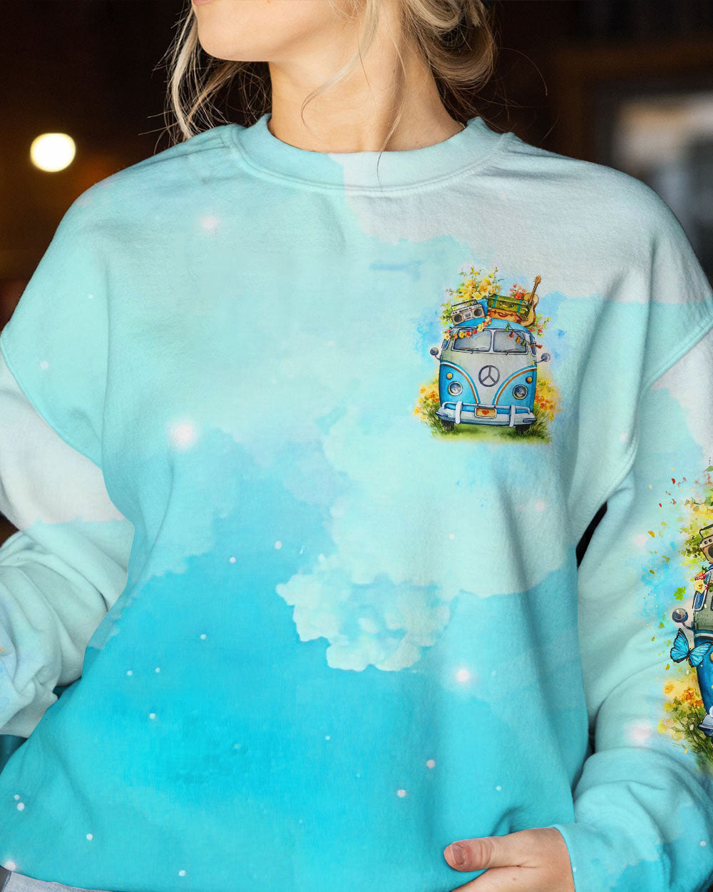 DON'T WORRY BE HIPPIE ALL OVER PRINT - TLNZ2508231