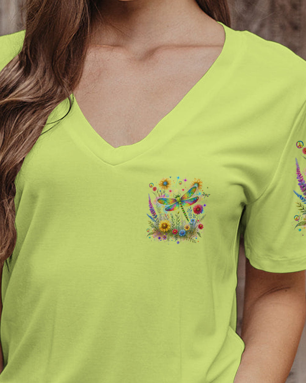 SPIRIT OF A DRAGONFLY FLORAL ALL OVER PRINT - TLNZ2511232
