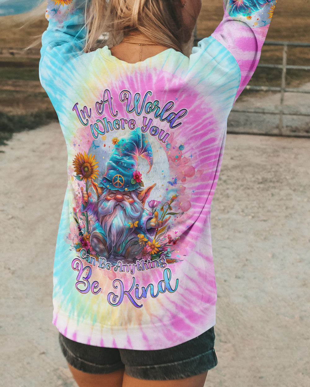 BE KIND GNOME ALL OVER PRINT - TLNZ2603244
