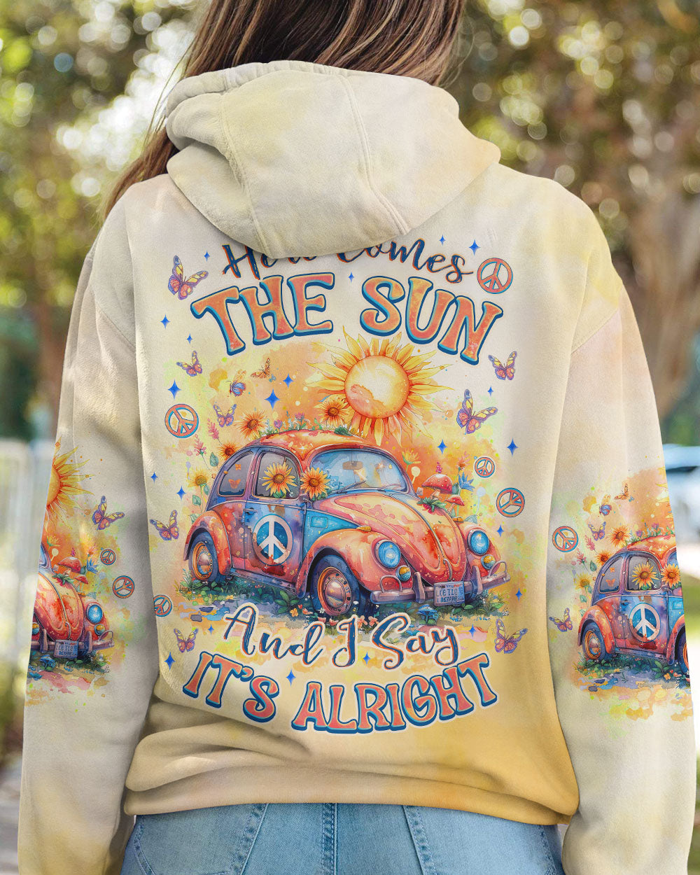 HERE COMES THE SUN ALL OVER PRINT - TLNZ2604241