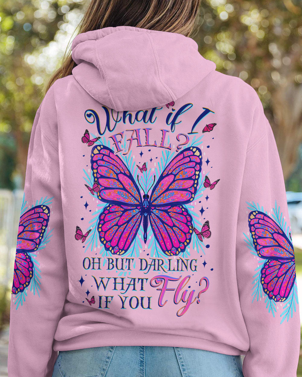 WHAT IF I FALL BUTTERFLY ALL OVER PRINT - TLNZ2607234