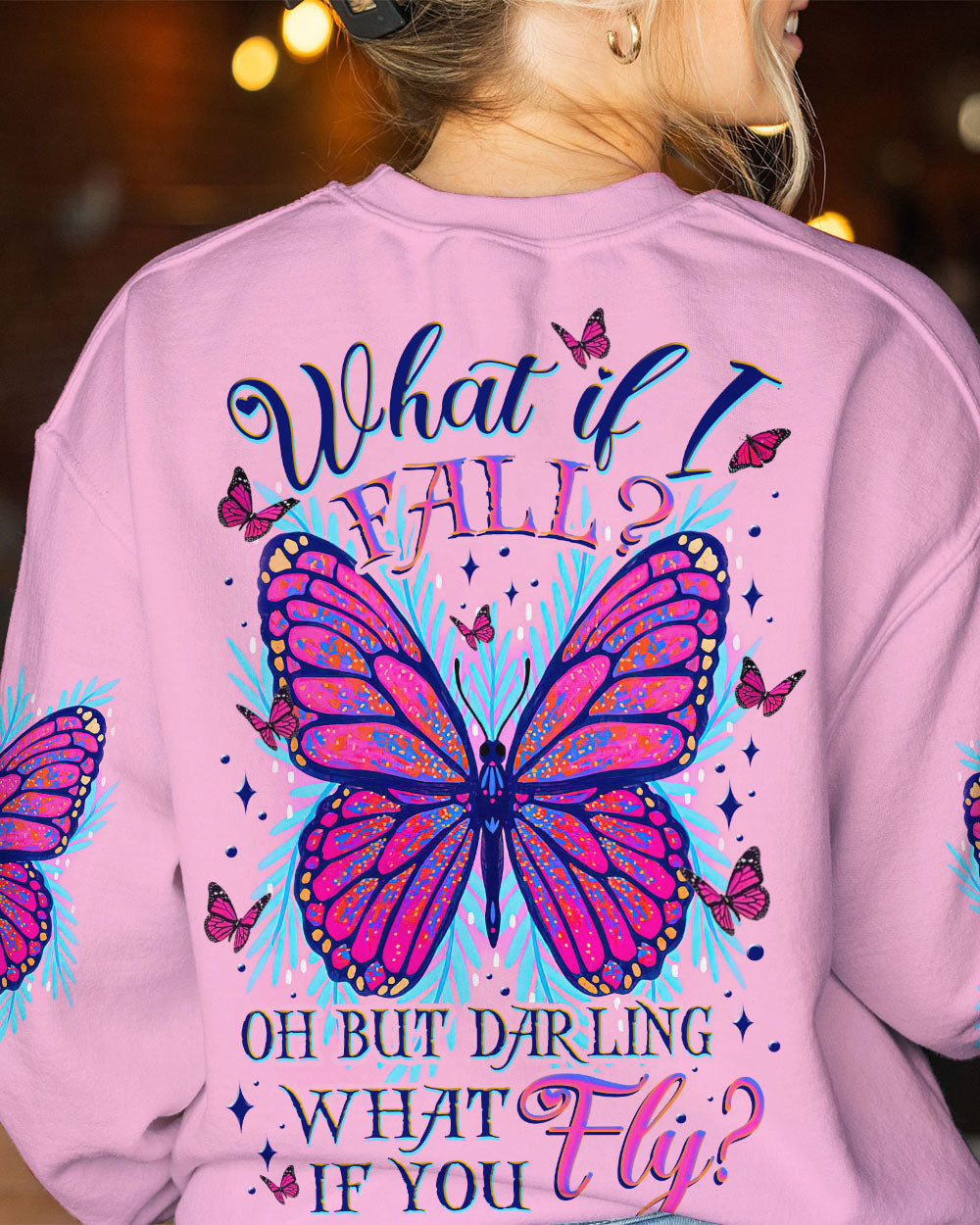 WHAT IF I FALL BUTTERFLY ALL OVER PRINT - TLNZ2607234