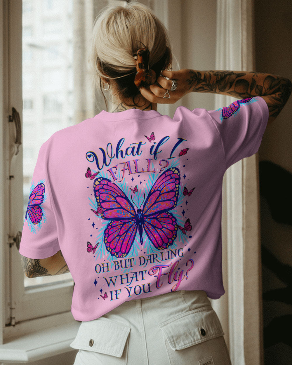 WHAT IF I FALL BUTTERFLY ALL OVER PRINT - TLNZ2607234