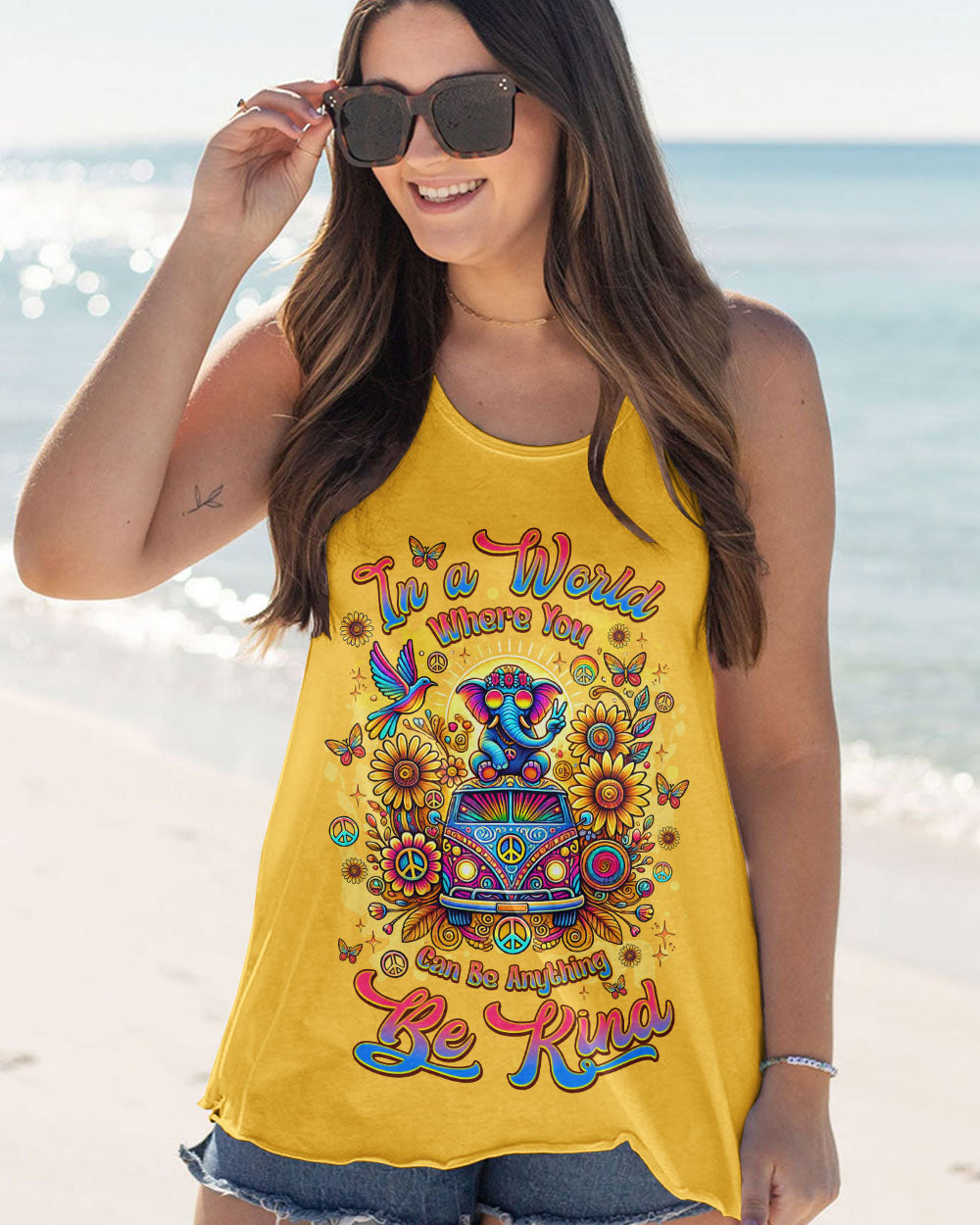 BE KIND ELEPHANT BUS ALL OVER PRINT - TLNZ2608241