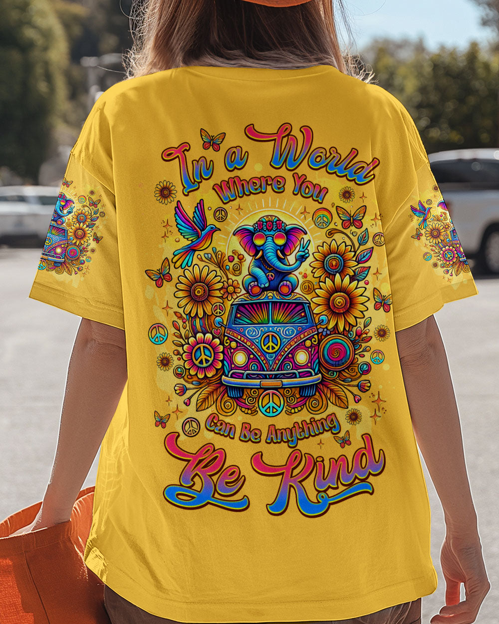 BE KIND ELEPHANT BUS ALL OVER PRINT - TLNZ2608241