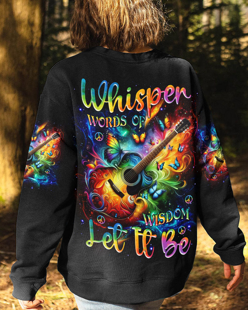 WHISPER WORDS OF WISDOM LET IT BE  ALL OVER PRINT - TLNZ2610244