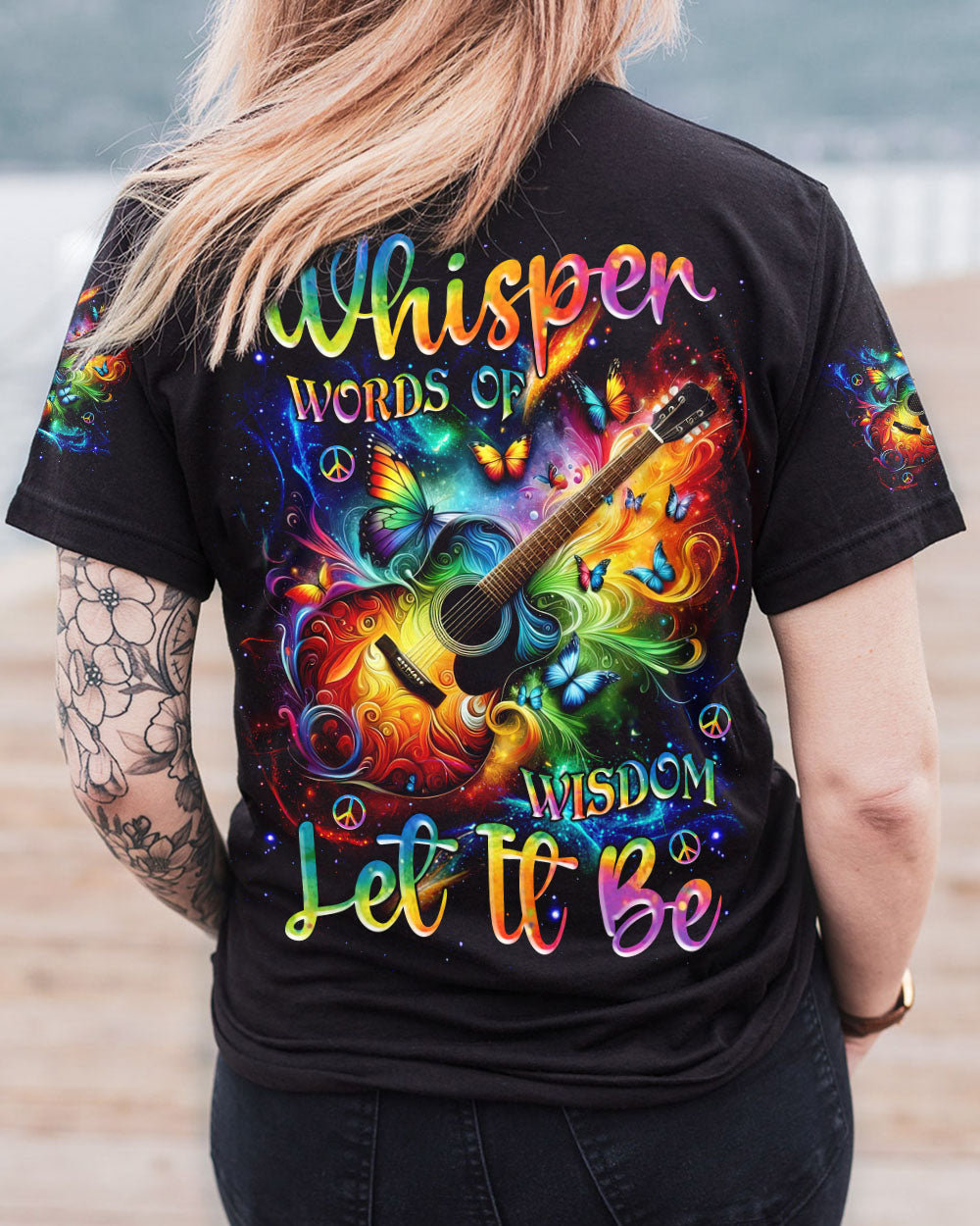 WHISPER WORDS OF WISDOM LET IT BE  ALL OVER PRINT - TLNZ2610244