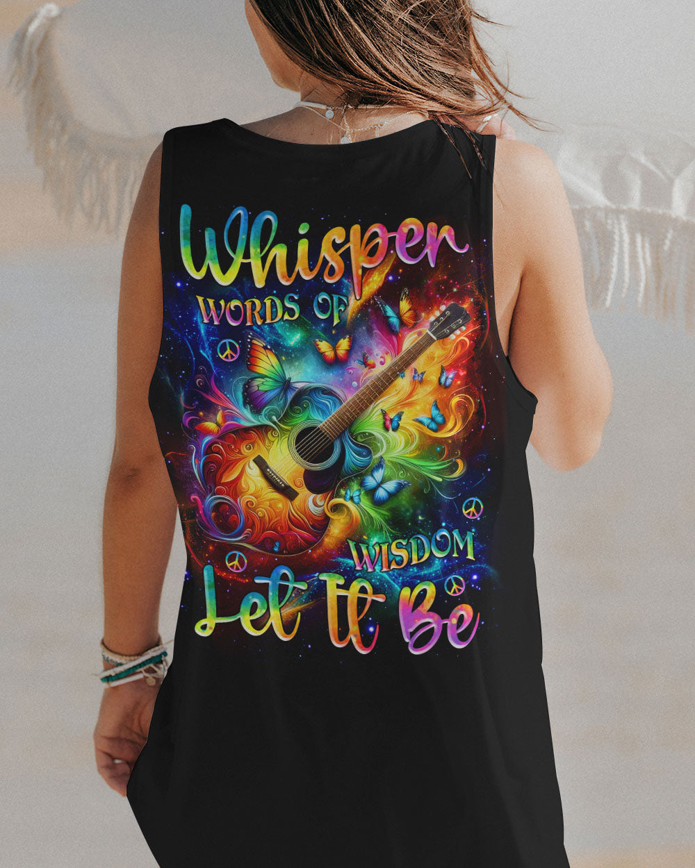 WHISPER WORDS OF WISDOM LET IT BE  ALL OVER PRINT - TLNZ2610244