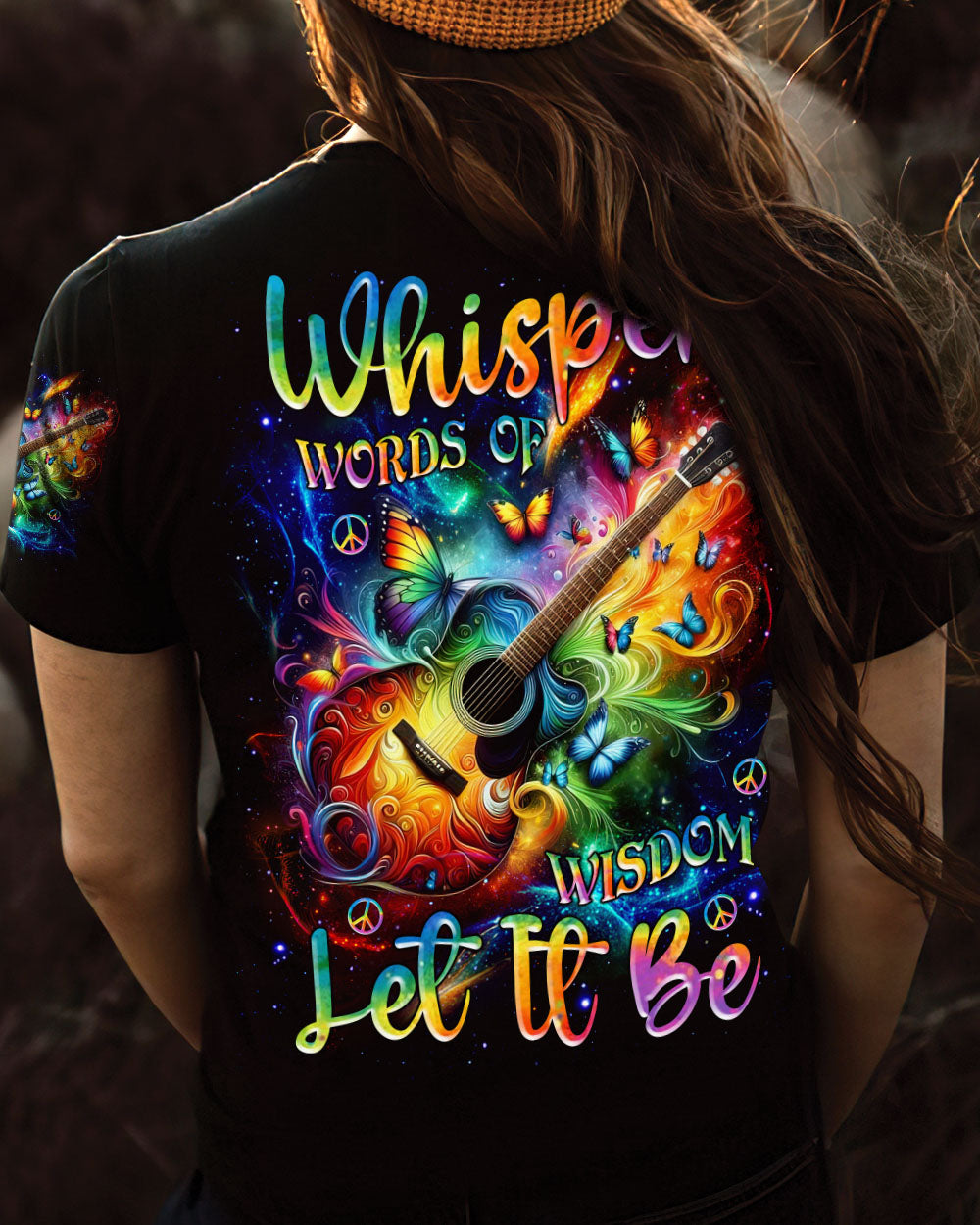 WHISPER WORDS OF WISDOM LET IT BE  ALL OVER PRINT - TLNZ2610244