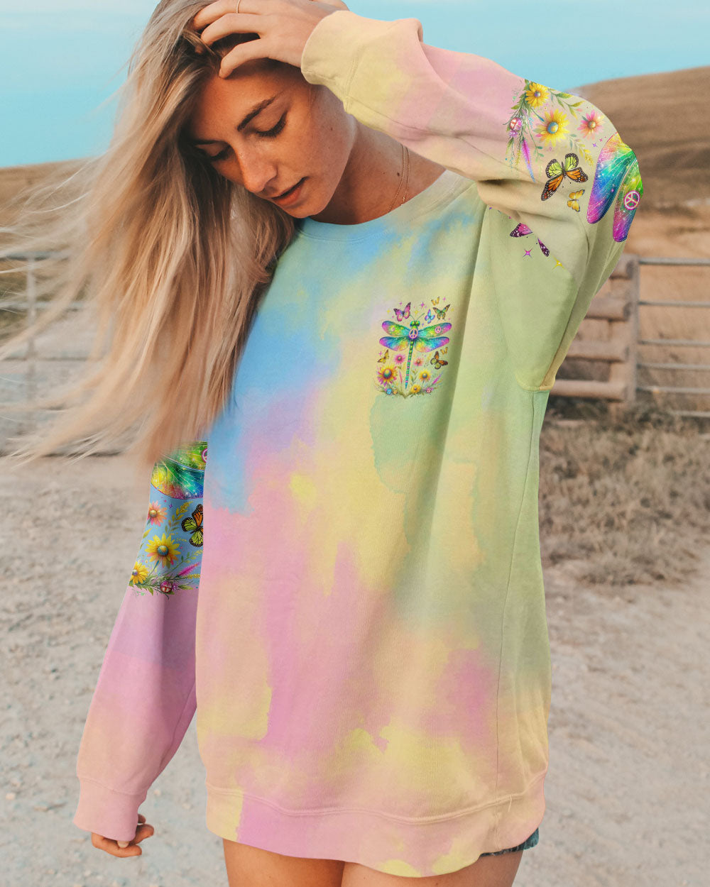 WHISPER WORDS OF WISDOM COLORFUL DRAGONFLY ALL OVER PRINT - TLNZ2711231