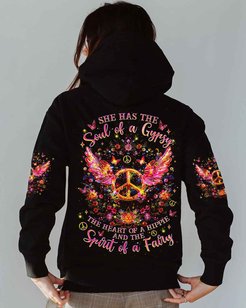 SPIRIT OF A FAIRY PEACE WINGS ALL OVER PRINT - TLNZ2712242
