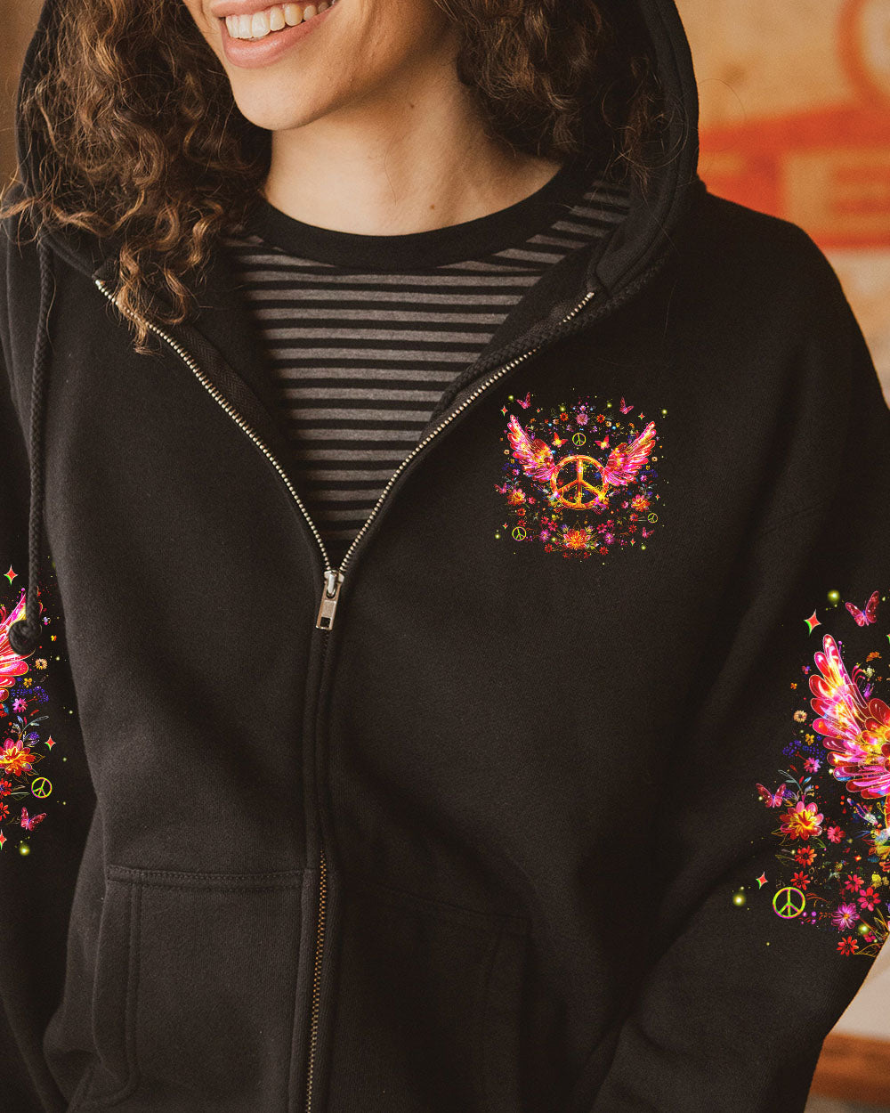 SPIRIT OF A FAIRY PEACE WINGS ALL OVER PRINT - TLNZ2712242