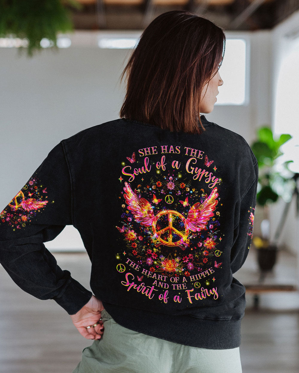 SPIRIT OF A FAIRY PEACE WINGS ALL OVER PRINT - TLNZ2712242