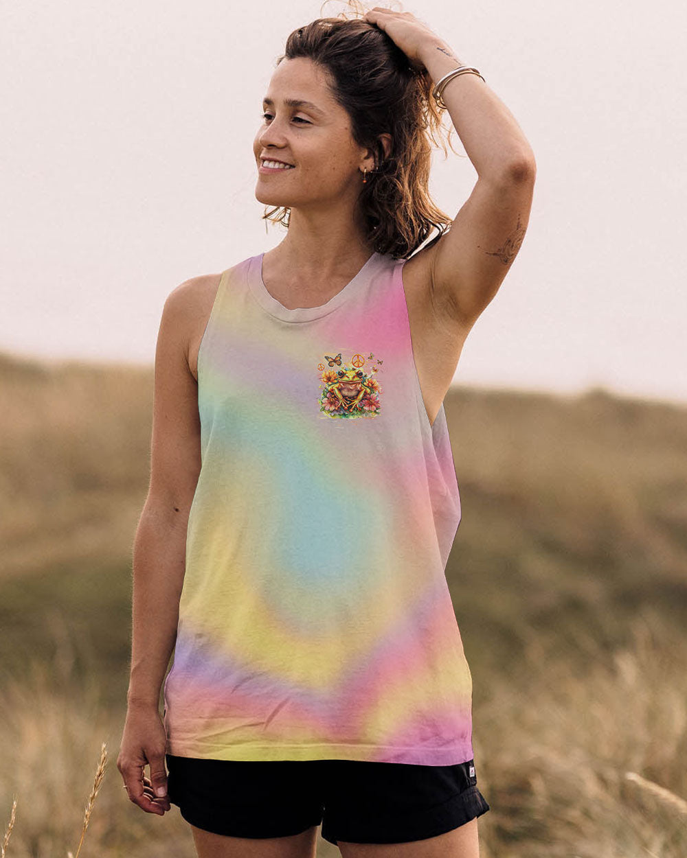 BE YOURSELF FROG ALL OVER PRINT - TLNZ2802243