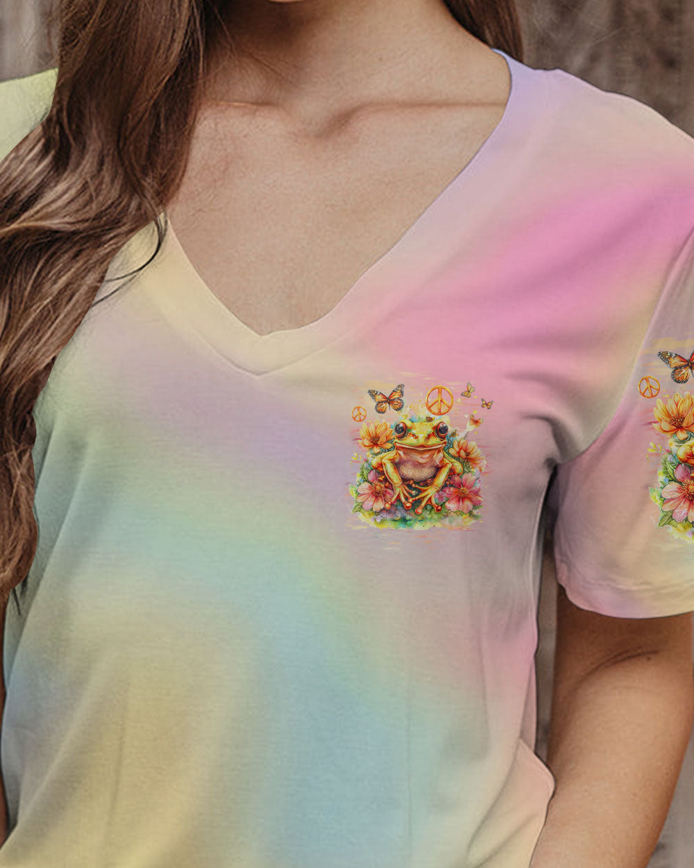 BE YOURSELF FROG ALL OVER PRINT - TLNZ2802243