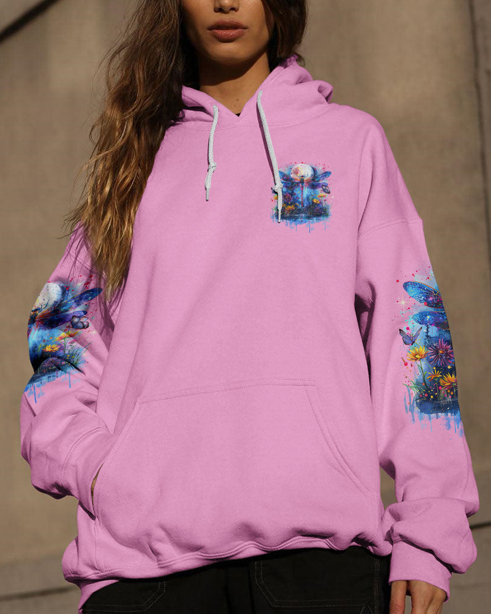 WHEN DRAGONFLIES APPEAR ANGELS ARE NEAR ALL OVER PRINT - TLNZ2803242