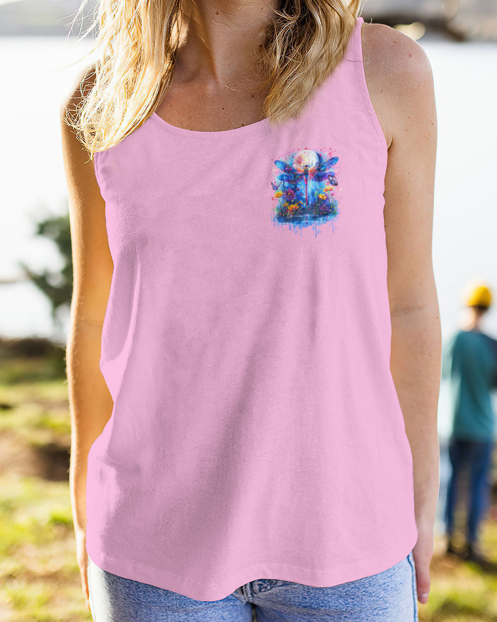 WHEN DRAGONFLIES APPEAR ANGELS ARE NEAR ALL OVER PRINT - TLNZ2803242