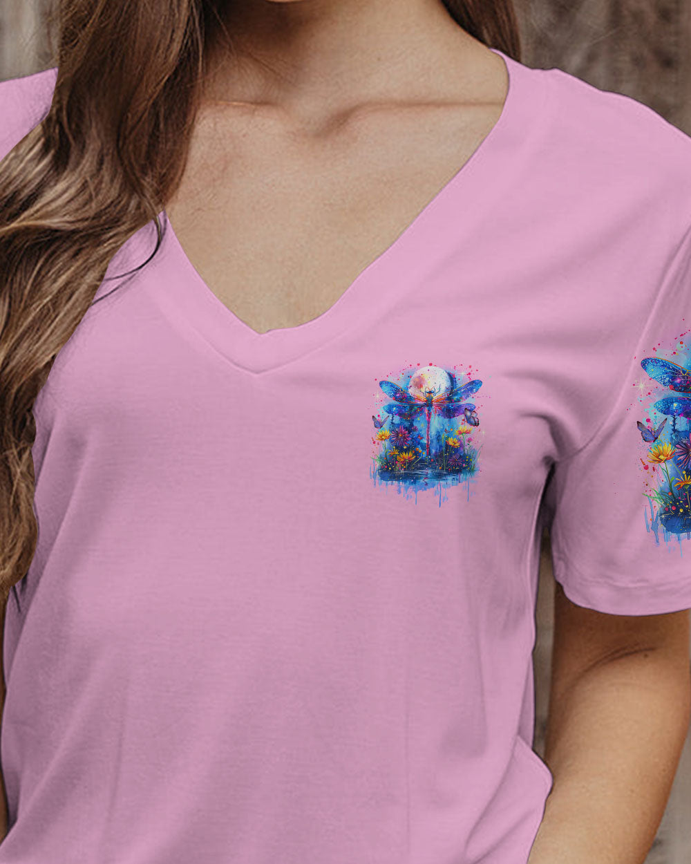 WHEN DRAGONFLIES APPEAR ANGELS ARE NEAR ALL OVER PRINT - TLNZ2803242