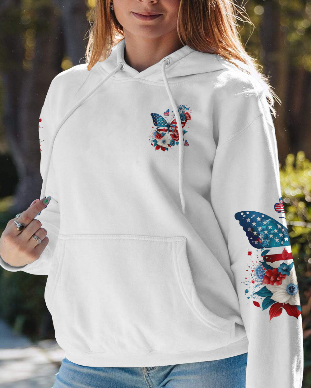 JUST BELIEVE BUTTERFLY FLAG ALL OVER PRINT - TLNZ2806234