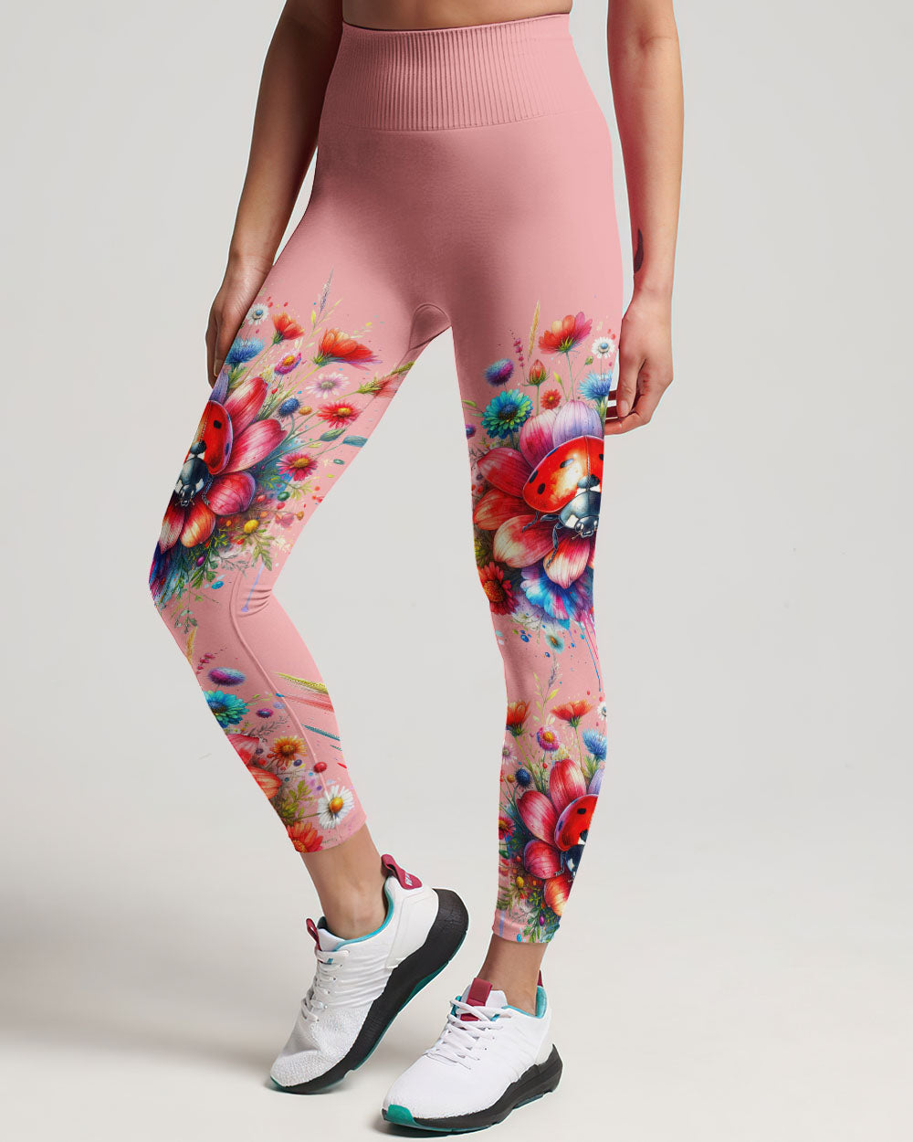 JUST BREATHE LADYBUG FLORAL ALL OVER PRINT - TLNZ2811231