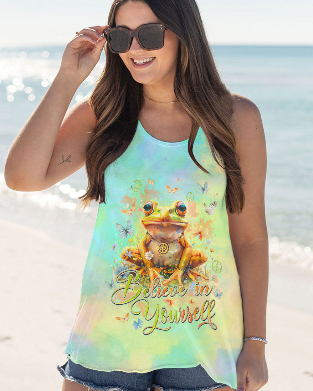 BELIEVE IN YOURSELF FROG ALL OVER PRINT - TLNZ2902244