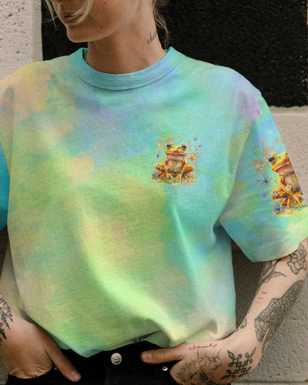 BELIEVE IN YOURSELF FROG ALL OVER PRINT - TLNZ2902244