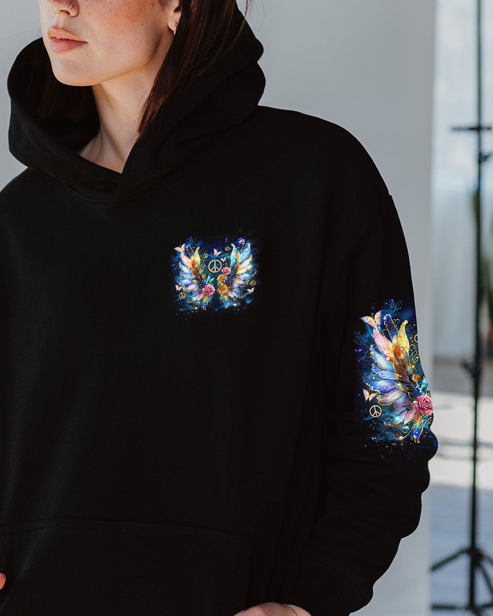 I BELIEVE THERE ARE ANGELS AMONG US WINGS ALL OVER PRINT - TLNZ2903242