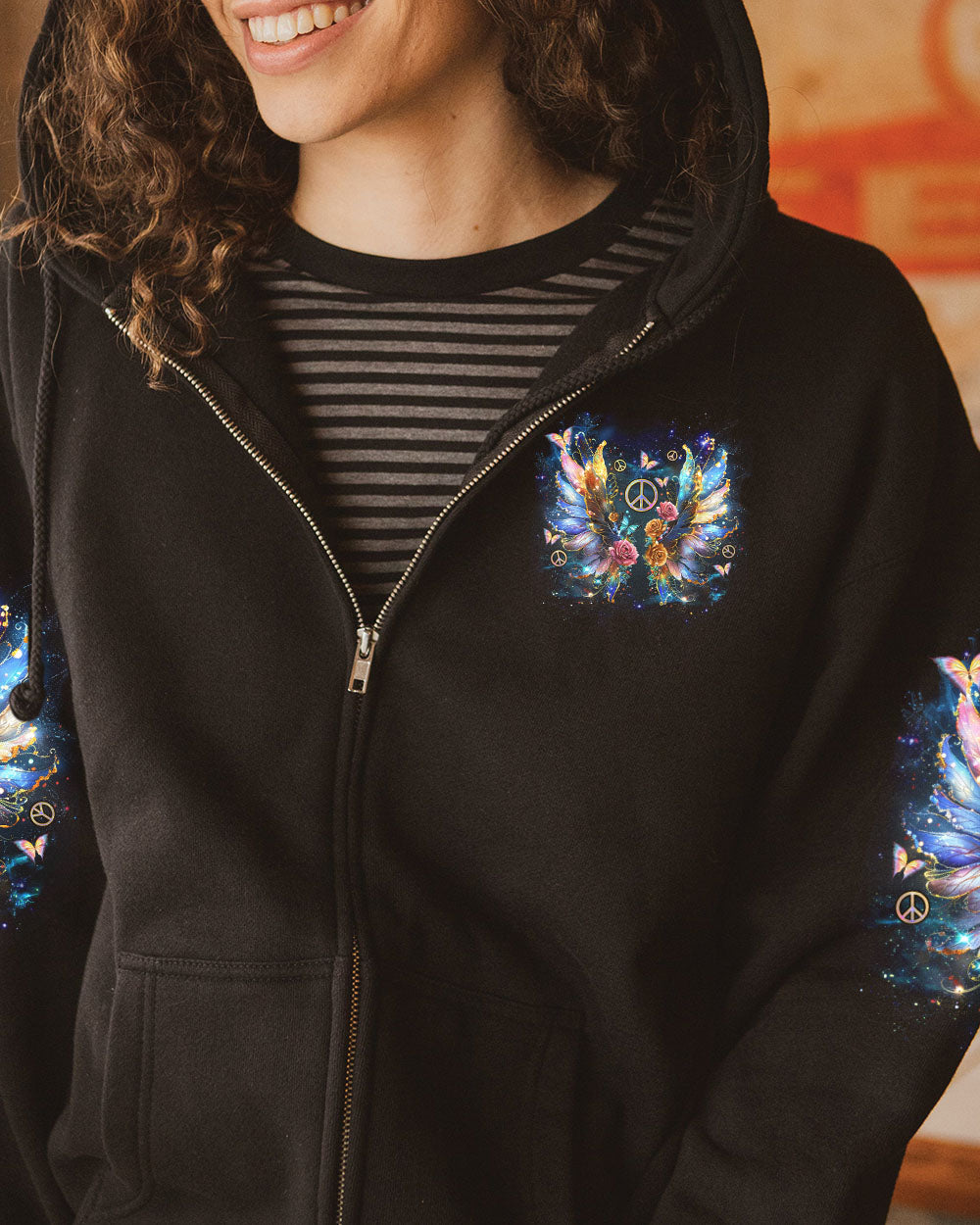 I BELIEVE THERE ARE ANGELS AMONG US WINGS ALL OVER PRINT - TLNZ2903242