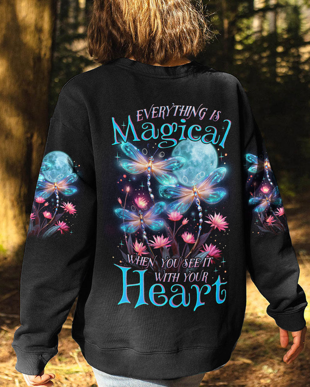 EVERYTHING IS MAGICAL DRAGONFLY ALL OVER PRINT - TLNZ2906231