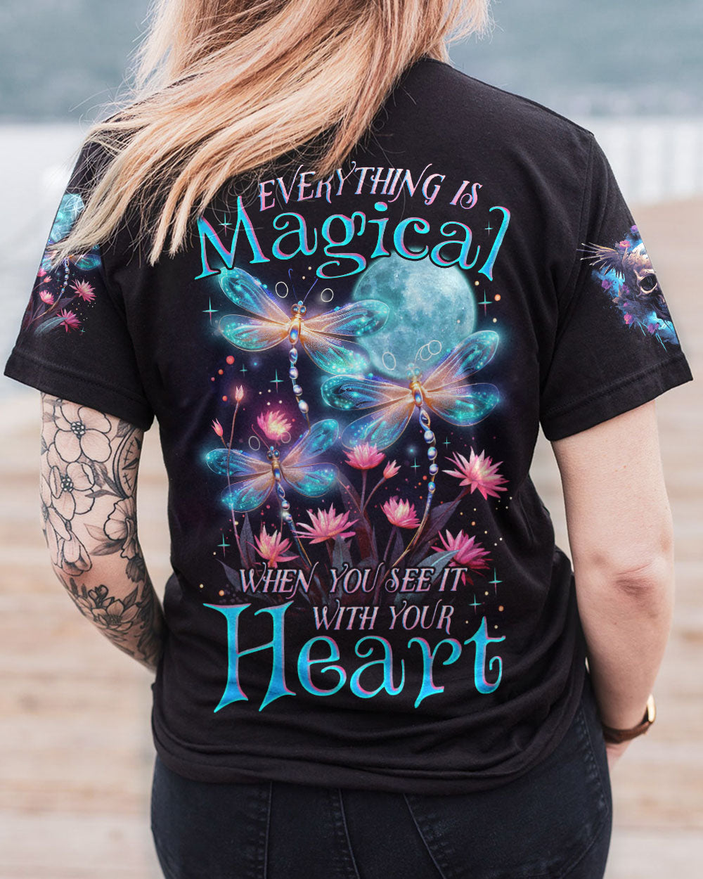 EVERYTHING IS MAGICAL DRAGONFLY ALL OVER PRINT - TLNZ2906231