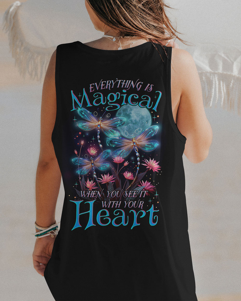 EVERYTHING IS MAGICAL DRAGONFLY ALL OVER PRINT - TLNZ2906231