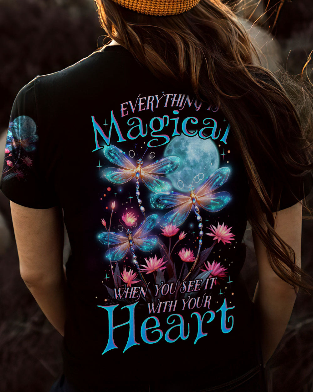 EVERYTHING IS MAGICAL DRAGONFLY ALL OVER PRINT - TLNZ2906231