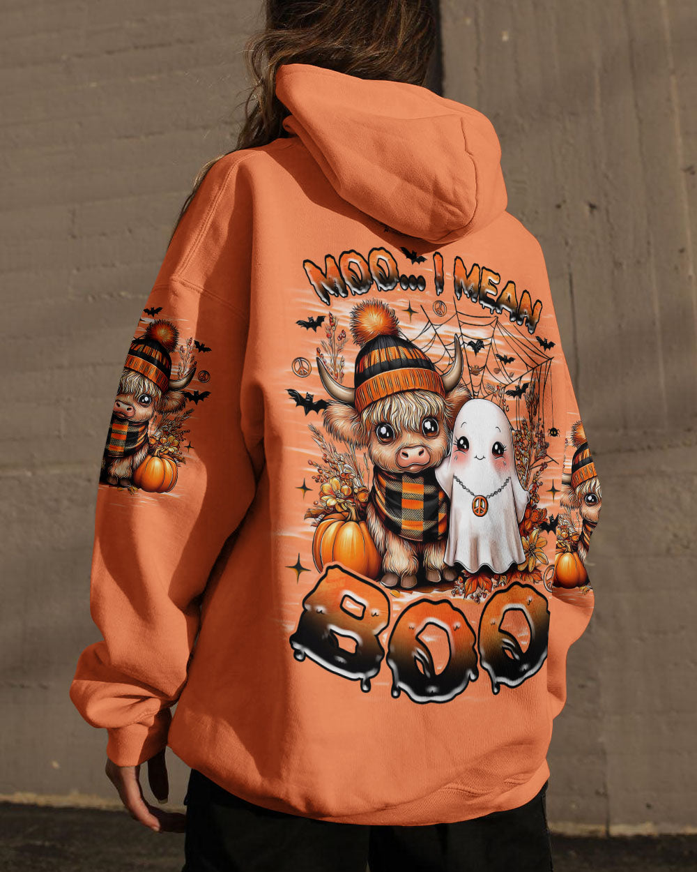 MOO I MEAN BOO HALLOWEEN ALL OVER PRINT - TLNZ2907253
