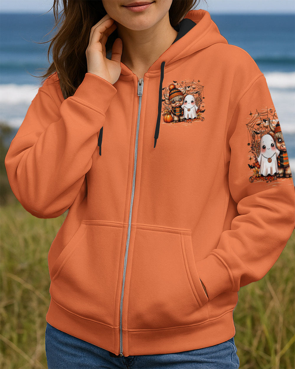 MOO I MEAN BOO HALLOWEEN ALL OVER PRINT - TLNZ2907253