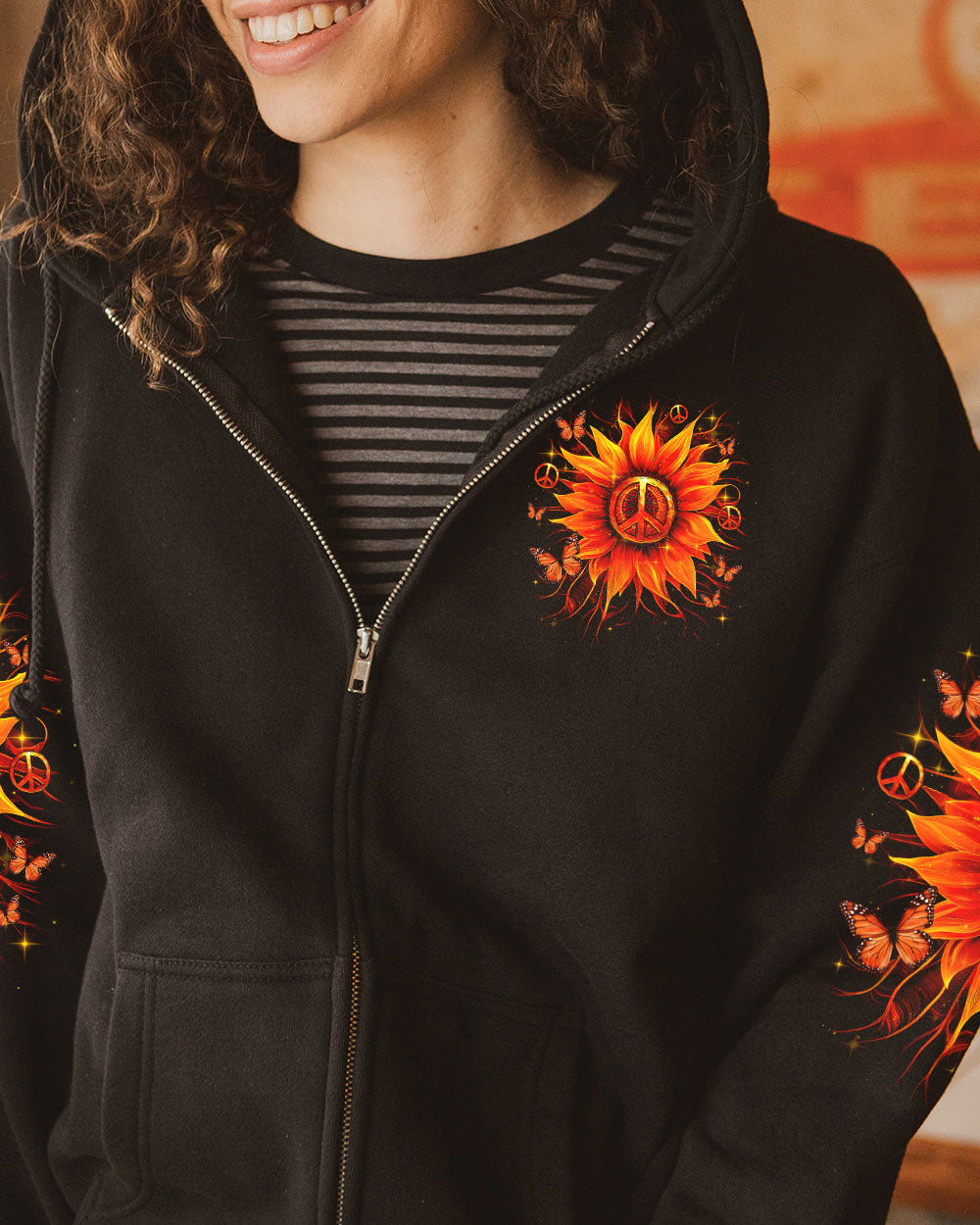 HIPPIE SOUL SUNFLOWER ALL OVER PRINT  - TLNZ2910243