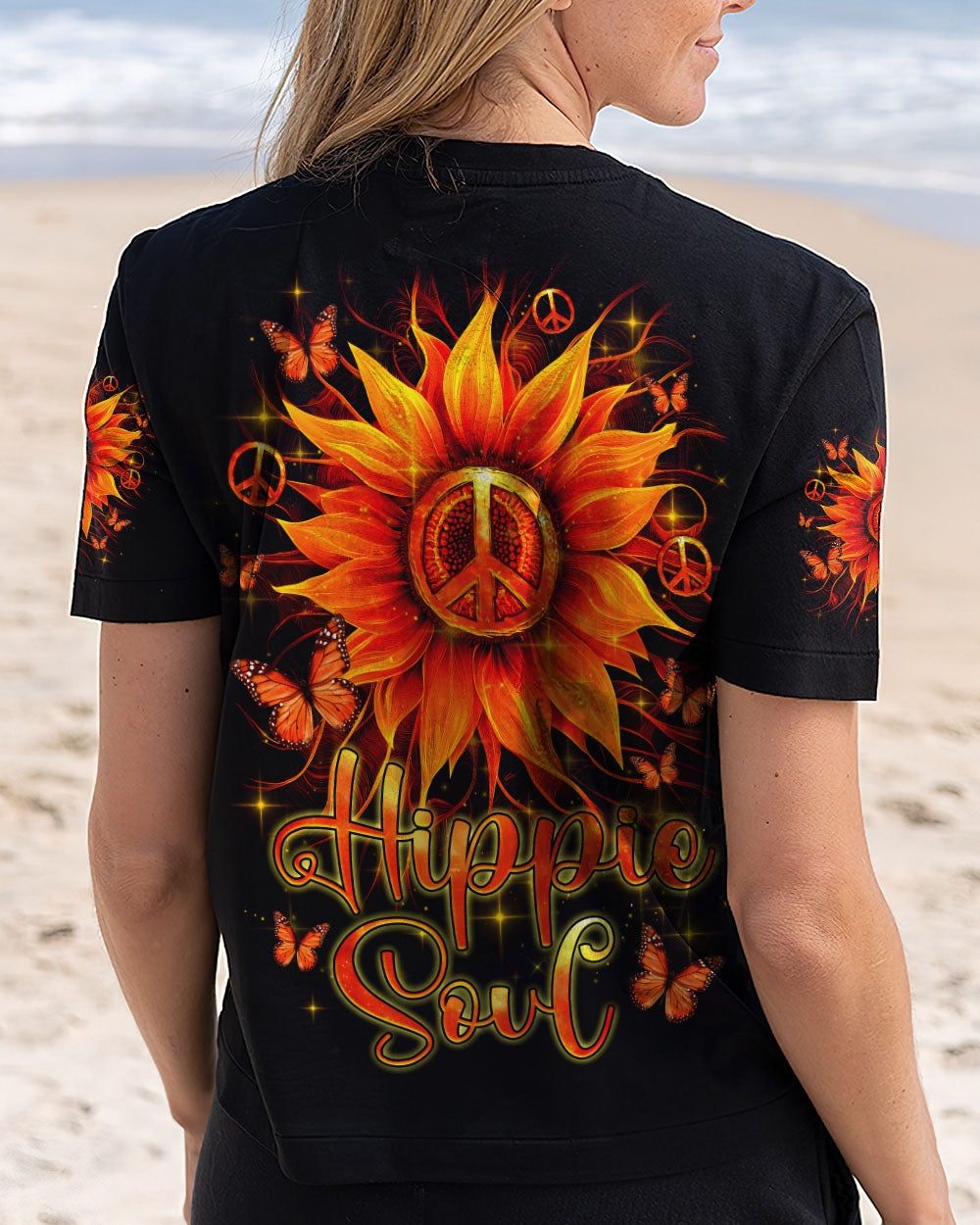 HIPPIE SOUL SUNFLOWER ALL OVER PRINT  - TLNZ2910243