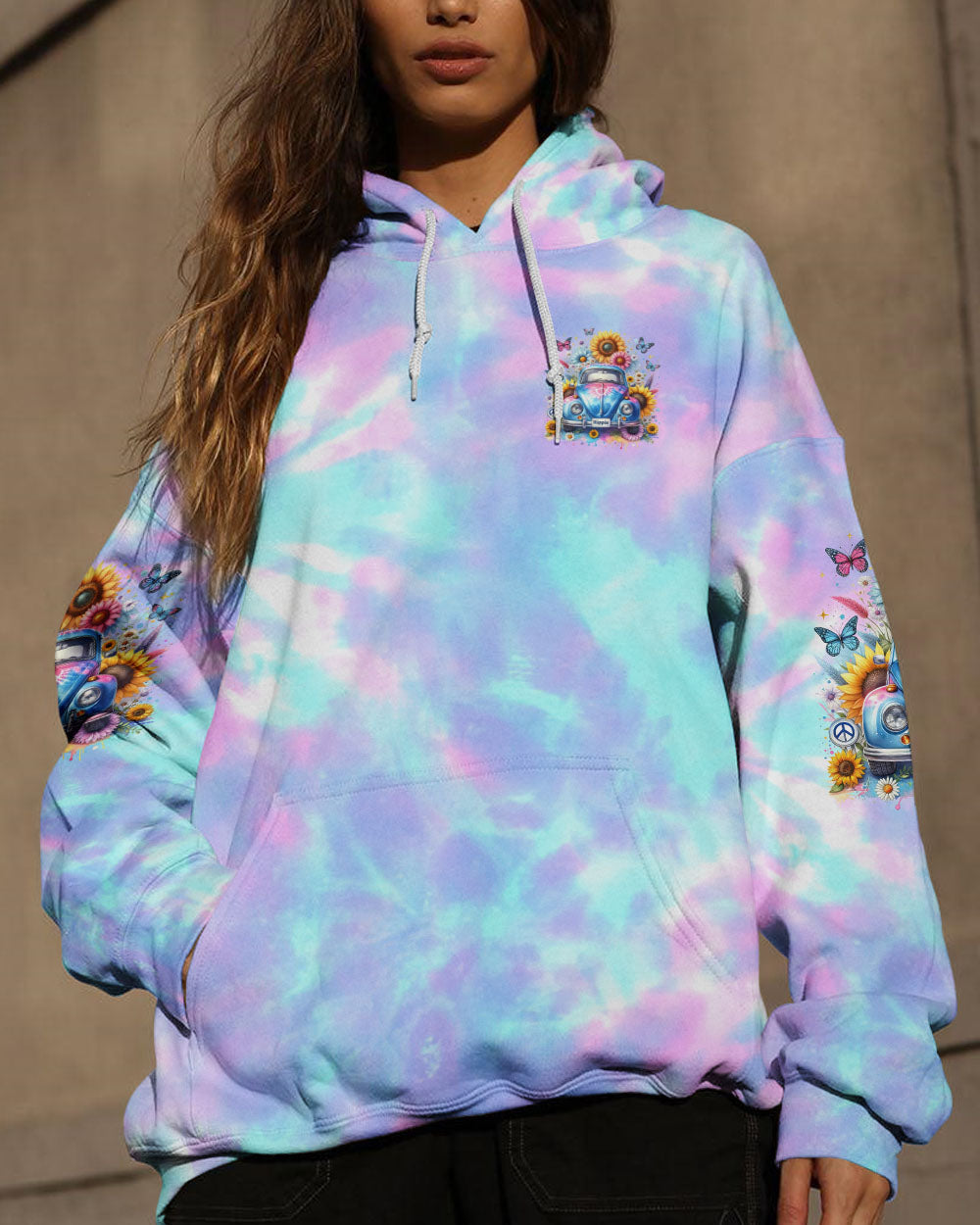 SHE IS SUNSHINE SUNFLOWER ALL OVER PRINT - TLNZ2911232