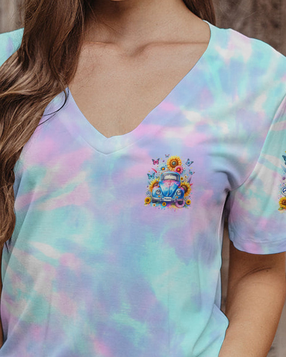 SHE IS SUNSHINE SUNFLOWER ALL OVER PRINT - TLNZ2911232